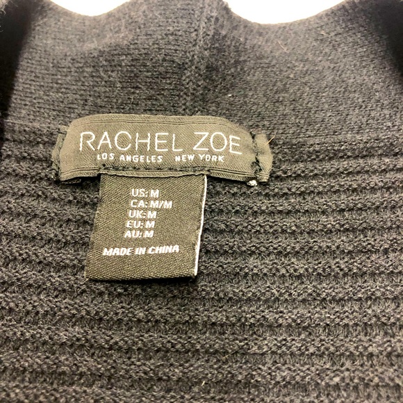 Rachel Zoe Ribbed Cardigan - Picture 4 of 4